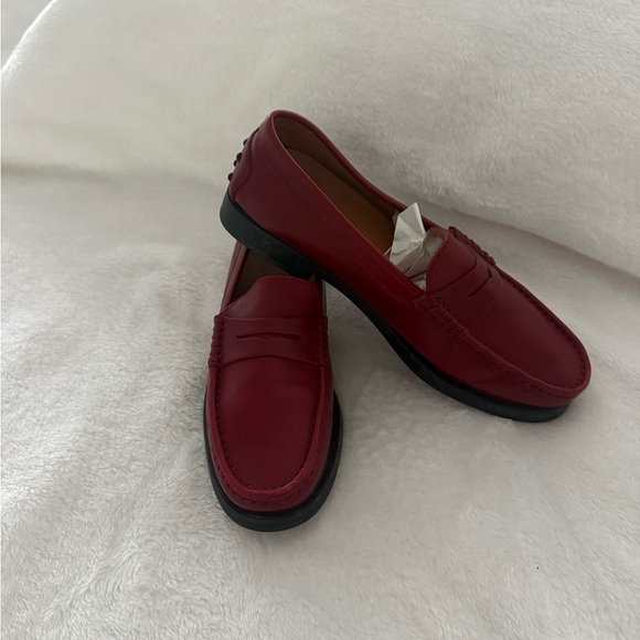 Women’s Classic Red Loafers - Picture 2 of 6